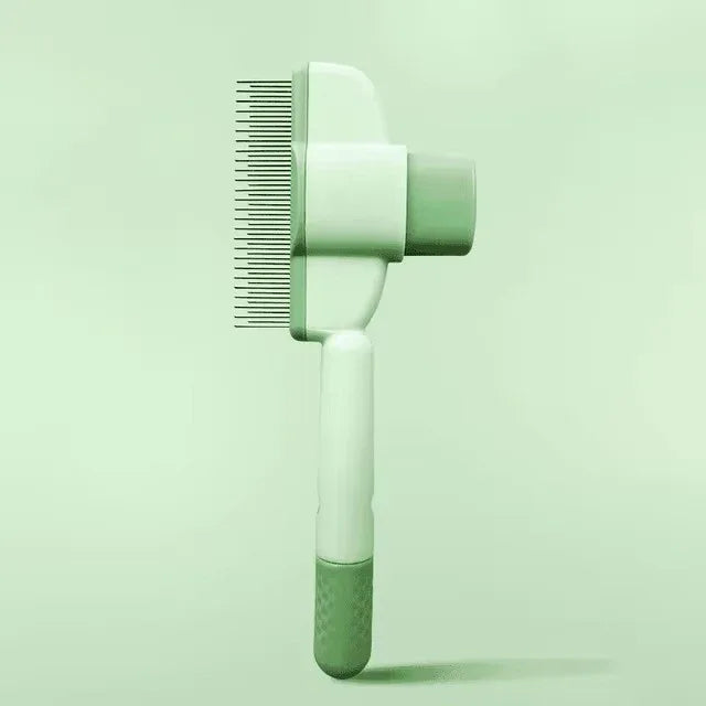 Say Goodbye to Shedding: One-Click Self-Cleaning Pet Brush (2-Pack)