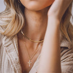 Mother’s Day Cross Crown Necklace – A Gift of Faith, Love & Protection