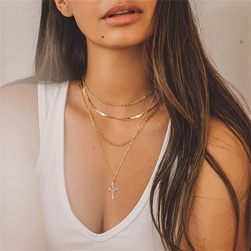 Mother’s Day Cross Crown Necklace – A Gift of Faith, Love & Protection