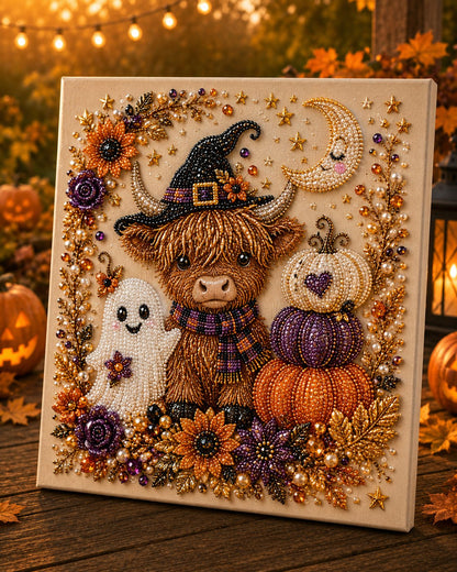 Halloween Pearl Bead Diamond Art Kit – Relaxing DIY Craft & Sparkling Décor