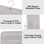8-Pocket Foldable Handbag Organizer
