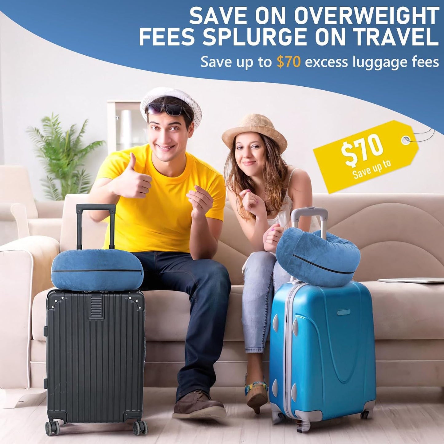 Stuffable Travel Neck Pillow