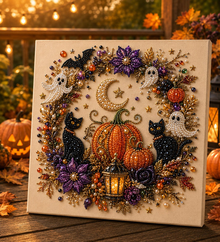 Halloween Pearl Bead Diamond Art Kit