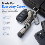 🔌 65W 4-in-1 Digital Display Keychain Charging Cable