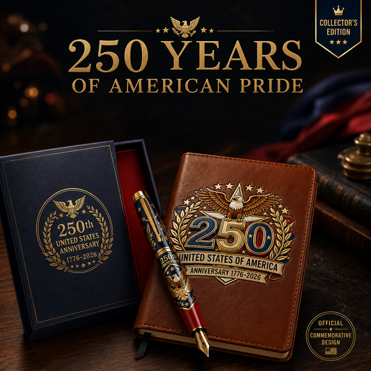 250th U.S. Anniversary Pen & Notebook Set