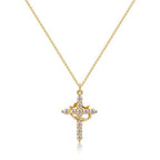 Mother’s Day Cross Crown Necklace – A Gift of Faith, Love & Protection