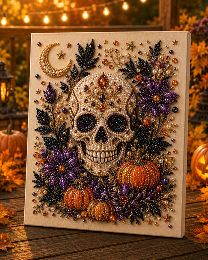 Halloween Pearl Bead Diamond Art Kit – Relaxing DIY Craft & Sparkling Décor