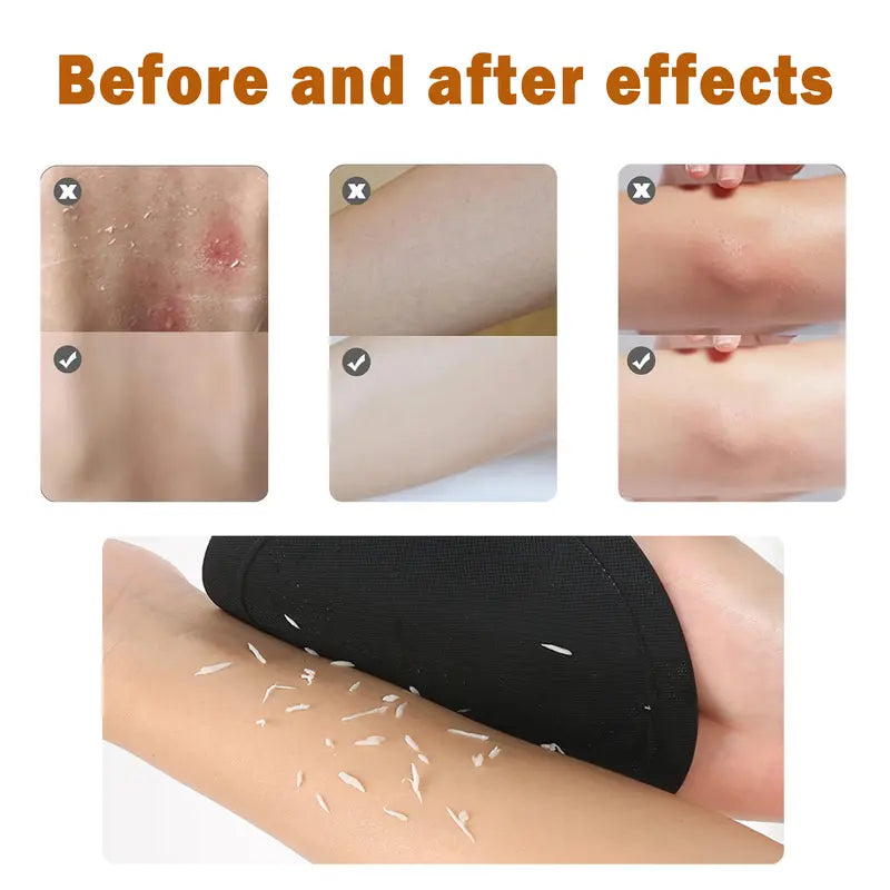Deep Exfoliating Rubber Body Scrubber (4-Pack)