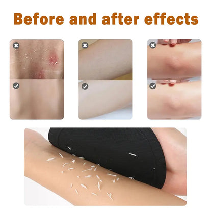 Deep Exfoliating Rubber Body Scrubber (4-Pack)