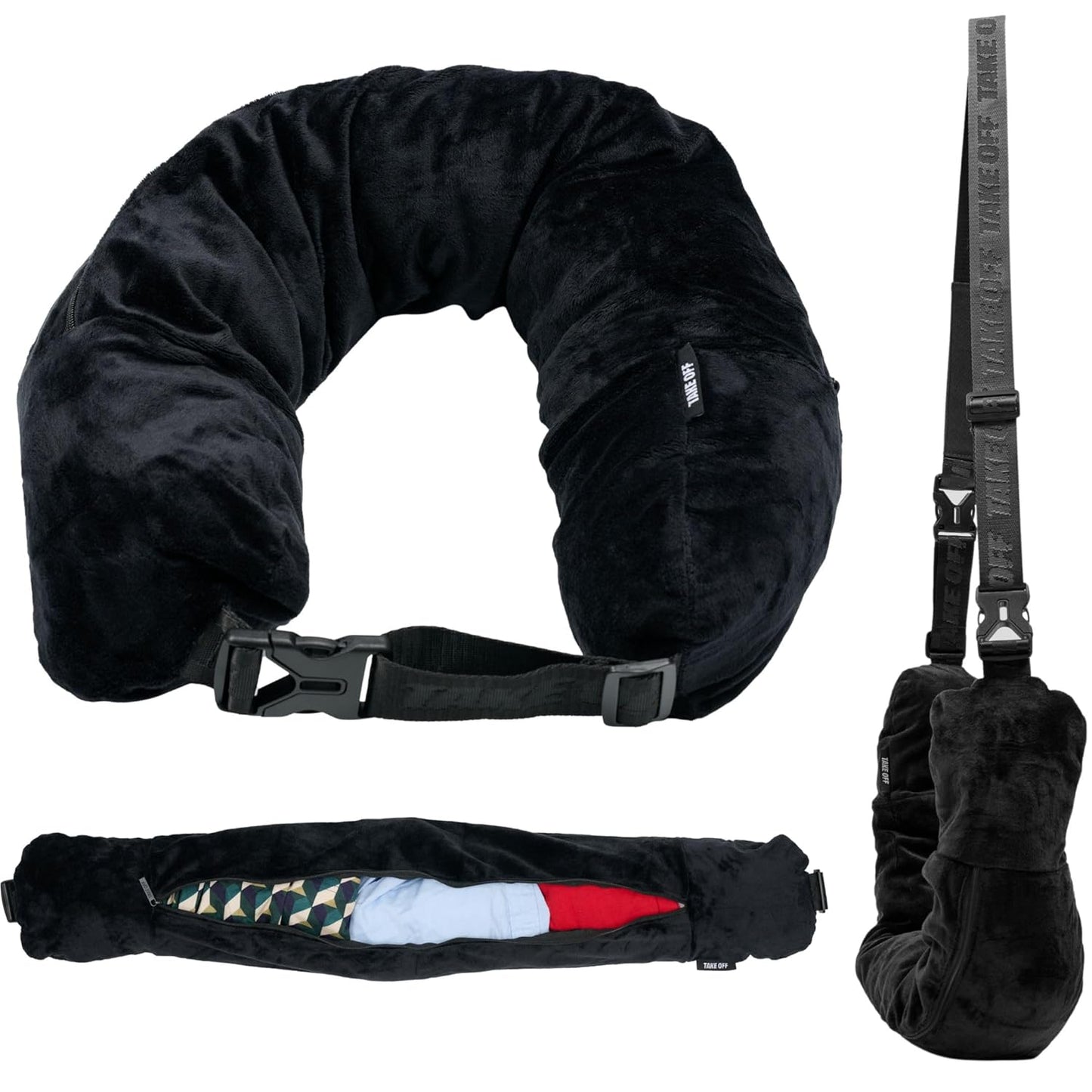 Stuffable Travel Neck Pillow