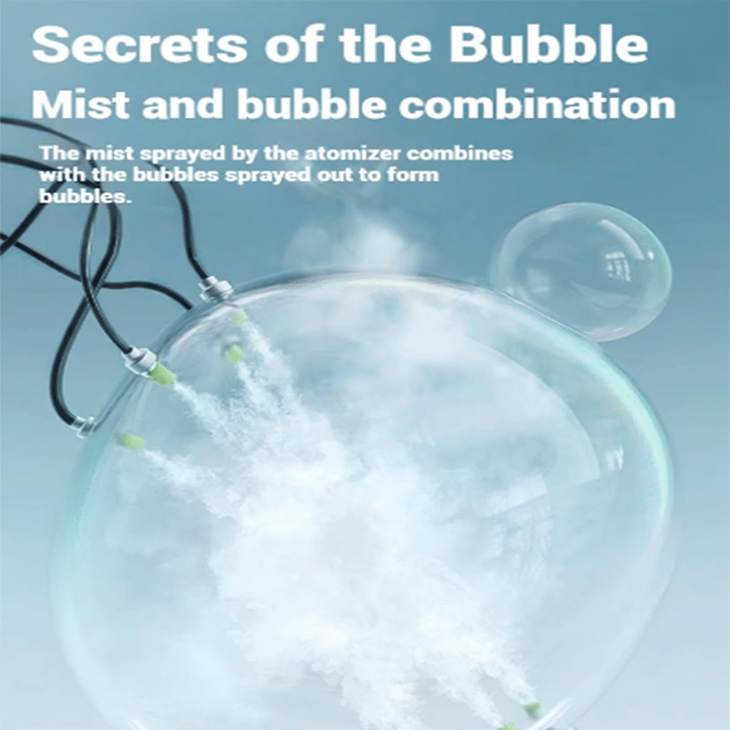 Experience the Magic: Elastic Fog-Filled Bubbles that Glow & Bounce