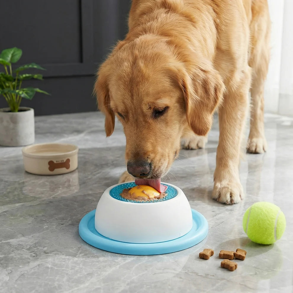Rolling Ball Slow Feeder: The "No-Spill" Enrichment Toy for Liquid Treats