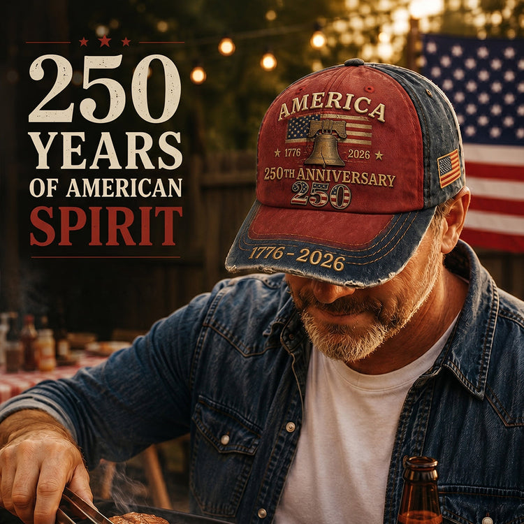 Retro Washed 250th Anniversary Hat