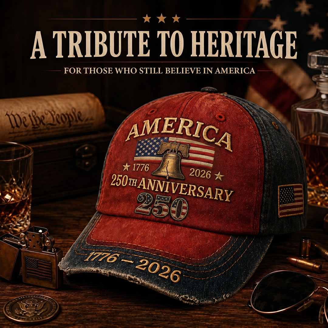 Retro Washed 250th Anniversary Hat