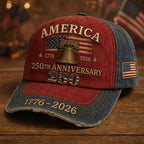 Retro Washed 250th Anniversary Hat