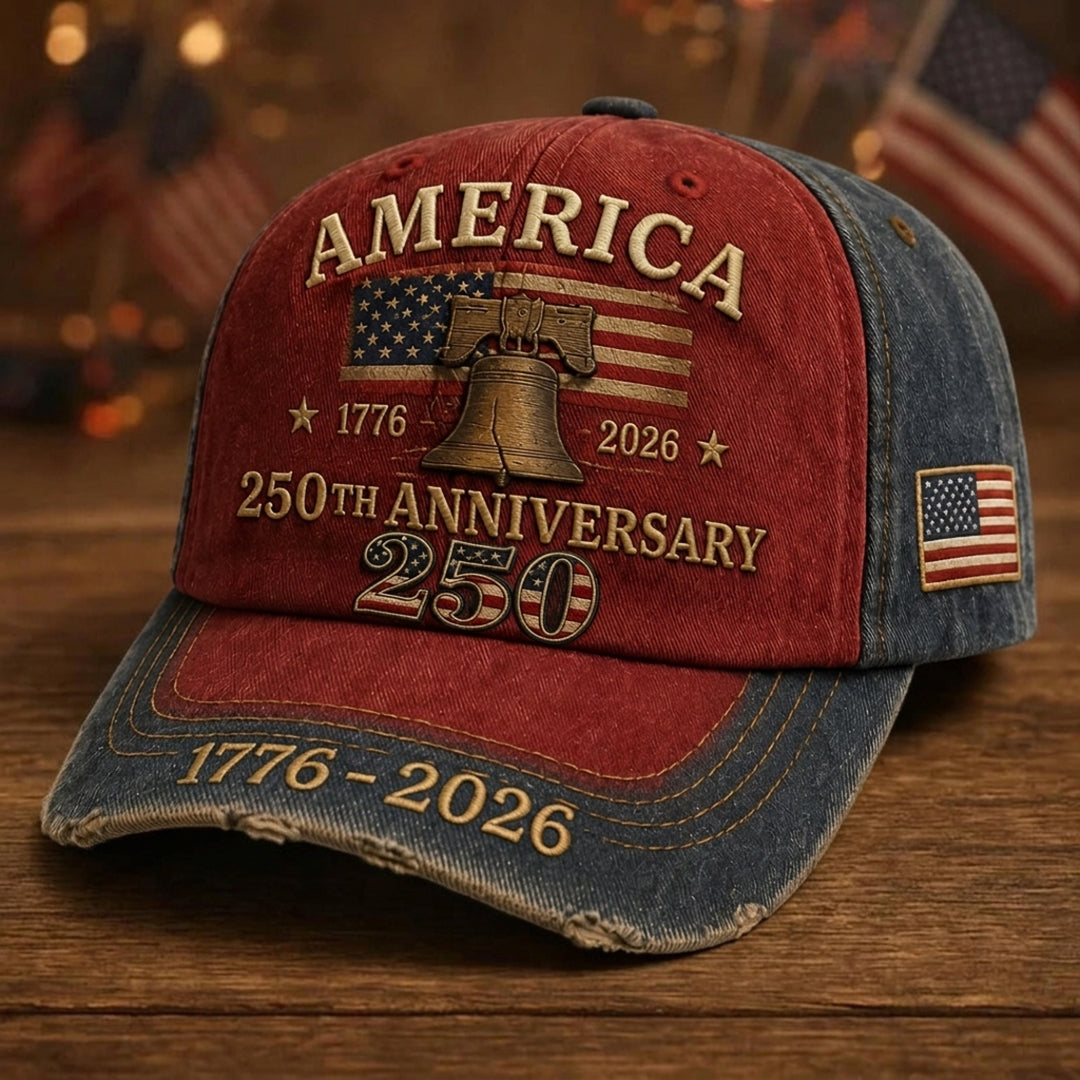 Retro Washed 250th Anniversary Hat