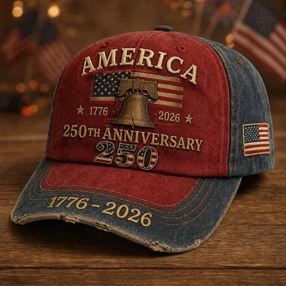 Retro Washed 250th Anniversary Hat