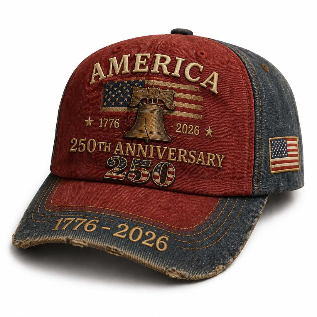 Retro Washed 250th Anniversary Hat