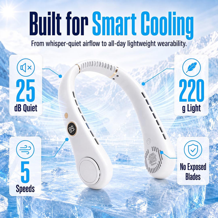 Portable Bladeless Neck Fan