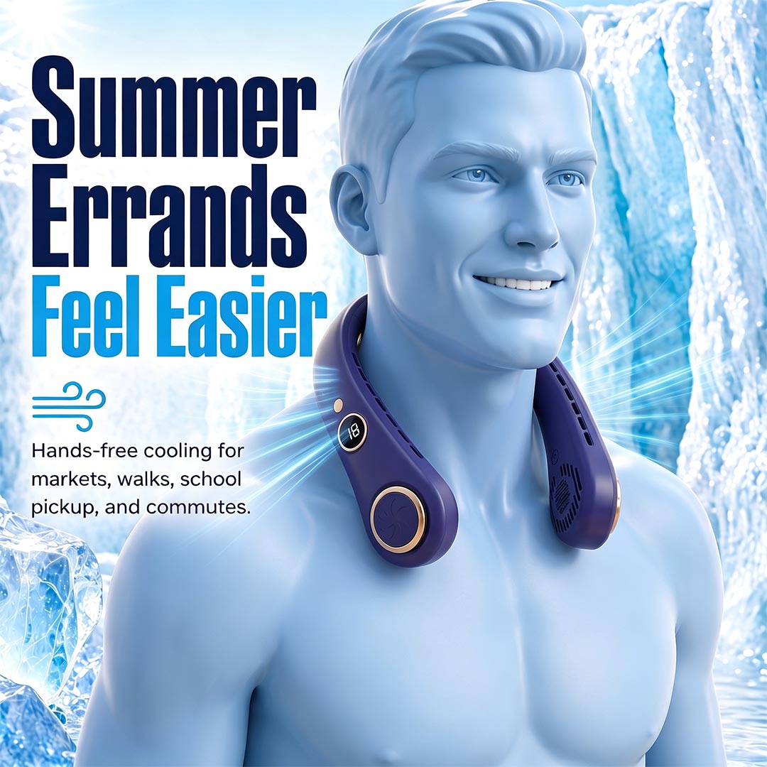 Portable Bladeless Neck Fan
