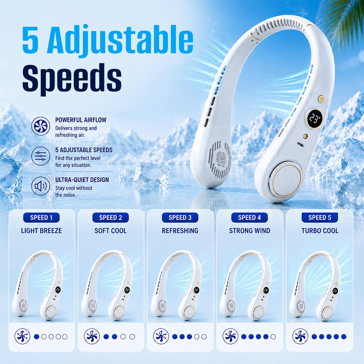 Portable Bladeless Neck Fan