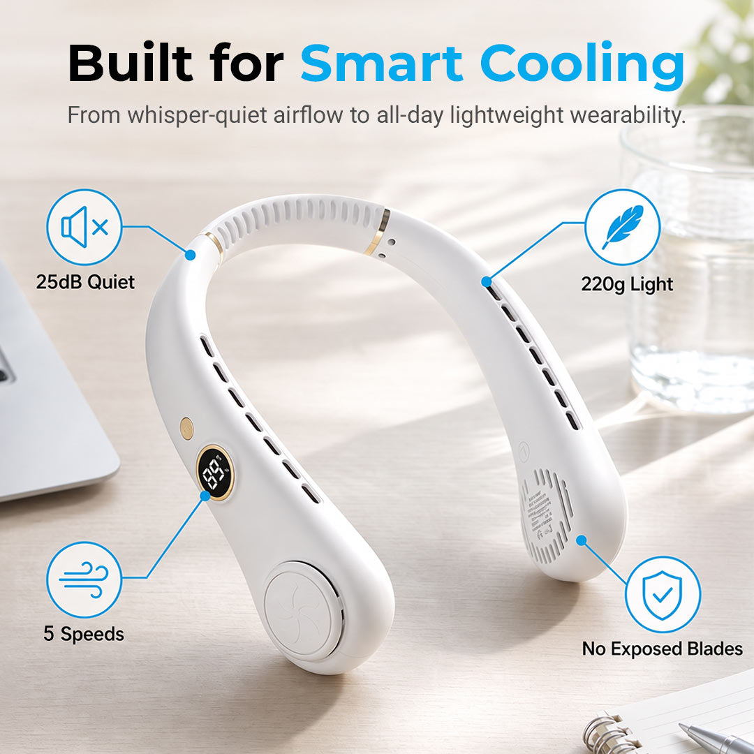 Portable Bladeless Neck Fan
