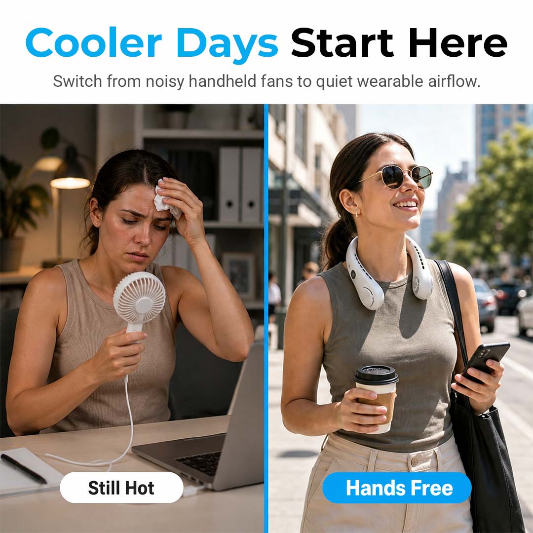 Portable Bladeless Neck Fan