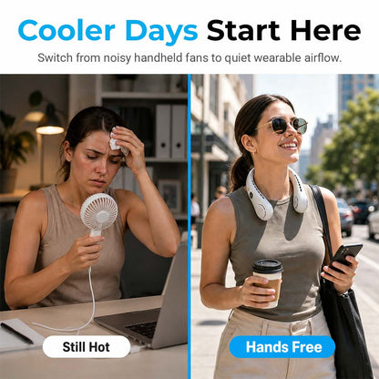 Portable Bladeless Neck Fan