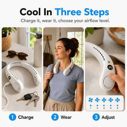 Portable Bladeless Neck Fan