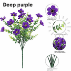 UV Resistant Colorful Artificial Flower