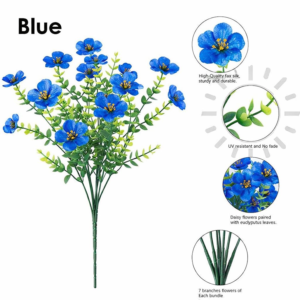 UV Resistant Colorful Artificial Flower