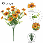 UV Resistant Colorful Artificial Flower