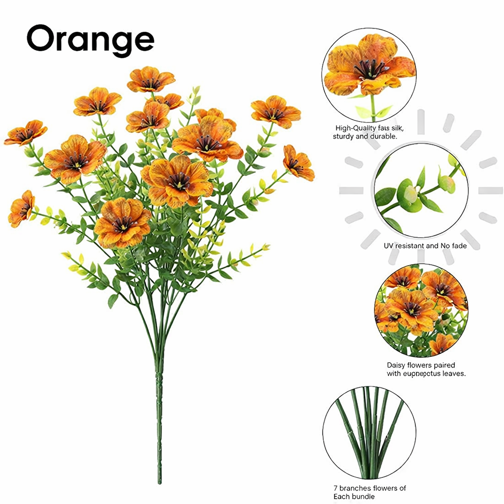 UV Resistant Colorful Artificial Flower