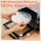 Aluminum Foil Food Covers – Keep Food Fresh & Warm, Universal Fit, 50 PCS