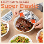 Aluminum Foil Food Covers – Keep Food Fresh & Warm, Universal Fit, 50 PCS