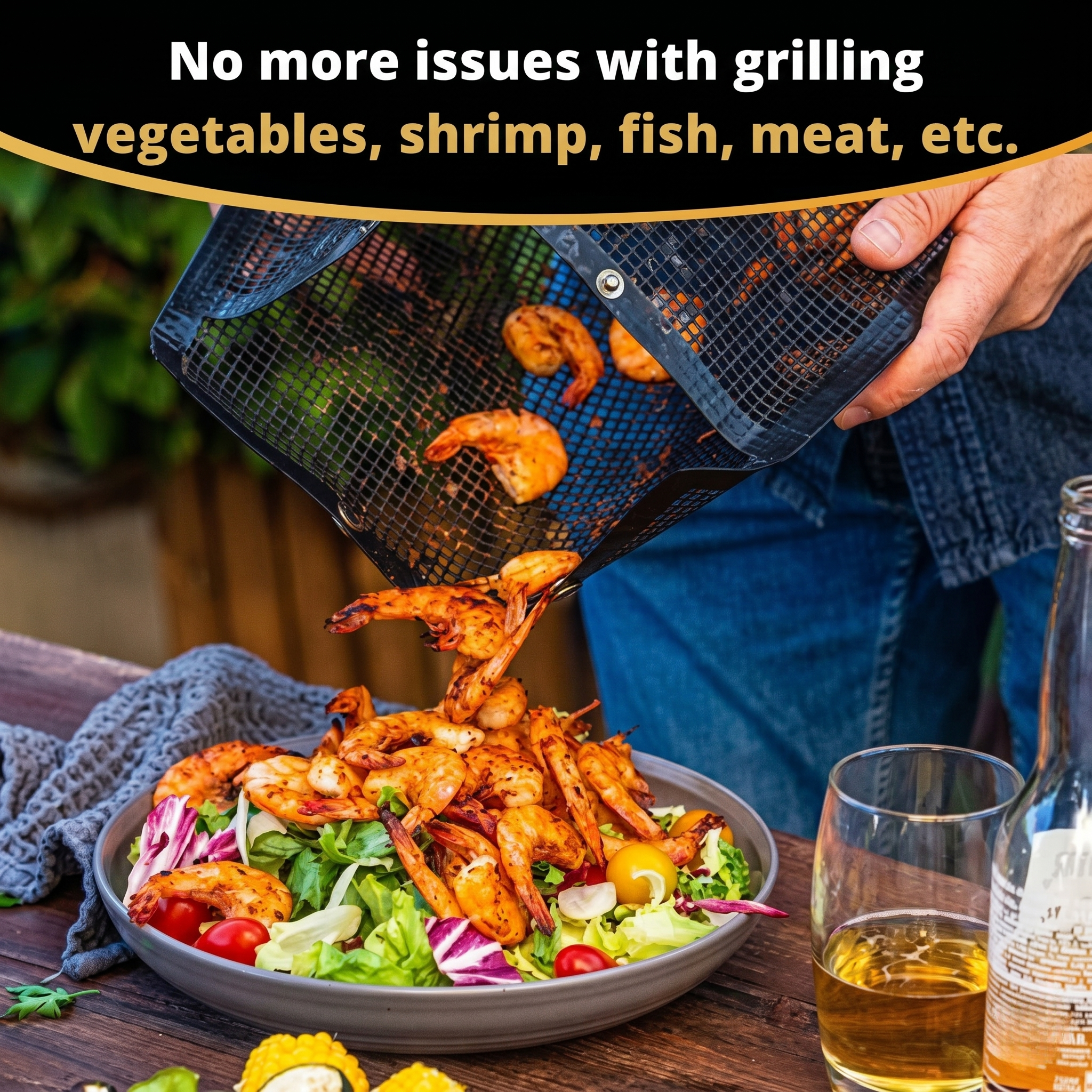 Non-Stick Grill Bags — Zero Mess, Perfect BBQ Every Time