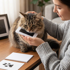 Mess-Free Pet Paw & Nose Print Kit – Clean-Touch Ink Pad for Dogs & Cats, DIY Keepsake & Gift