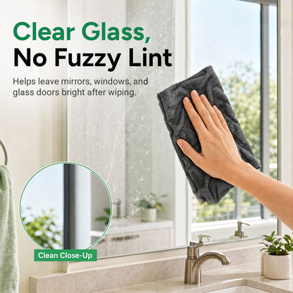 Magic Cleaning Cloths – Streak-Free Shine With Just Water