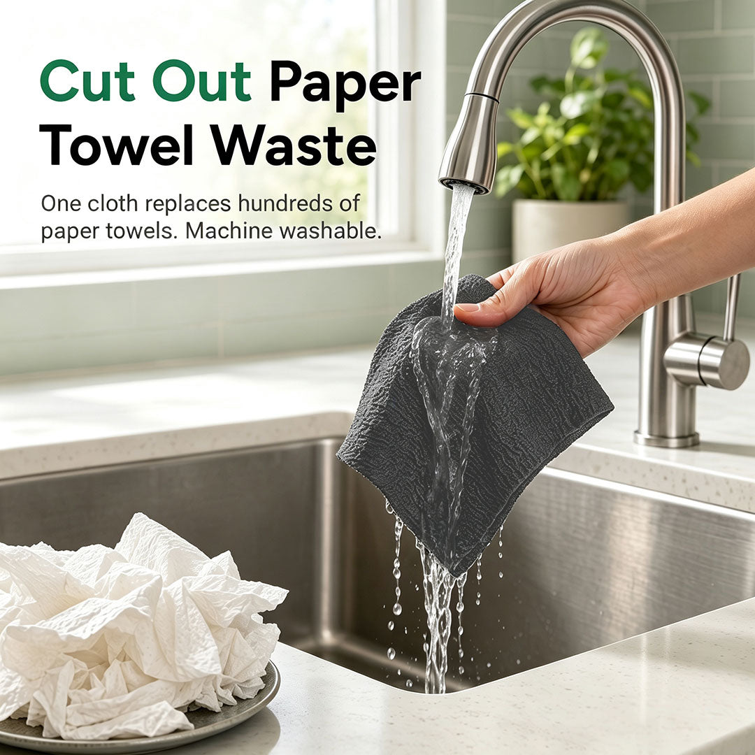 Magic Cleaning Cloths – Streak-Free Shine With Just Water
