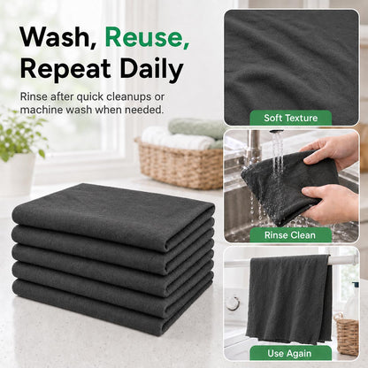 Magic Cleaning Cloths – Streak-Free Shine With Just Water