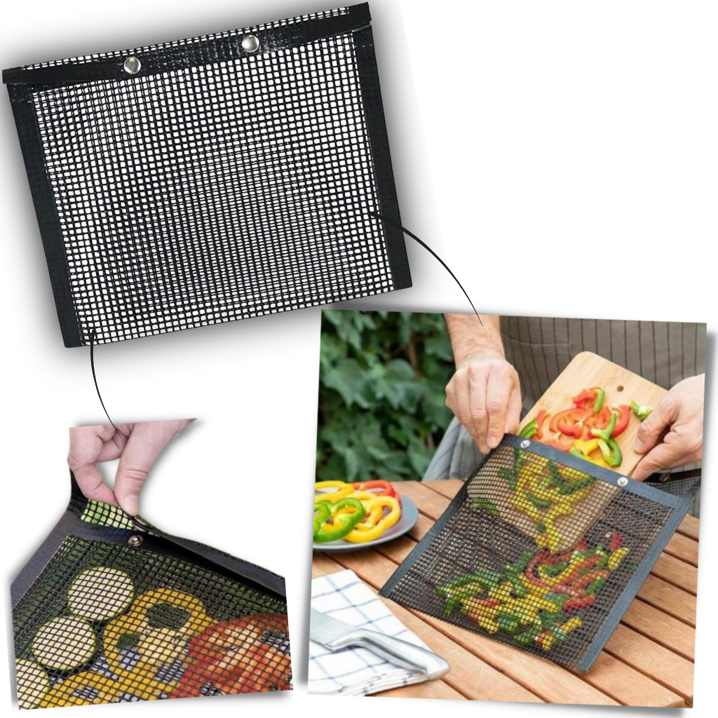 Non-Stick Grill Bags — Zero Mess, Perfect BBQ Every Time