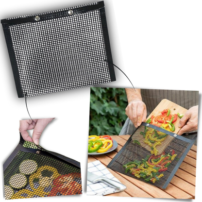 Non-Stick Grill Bags — Zero Mess, Perfect BBQ Every Time
