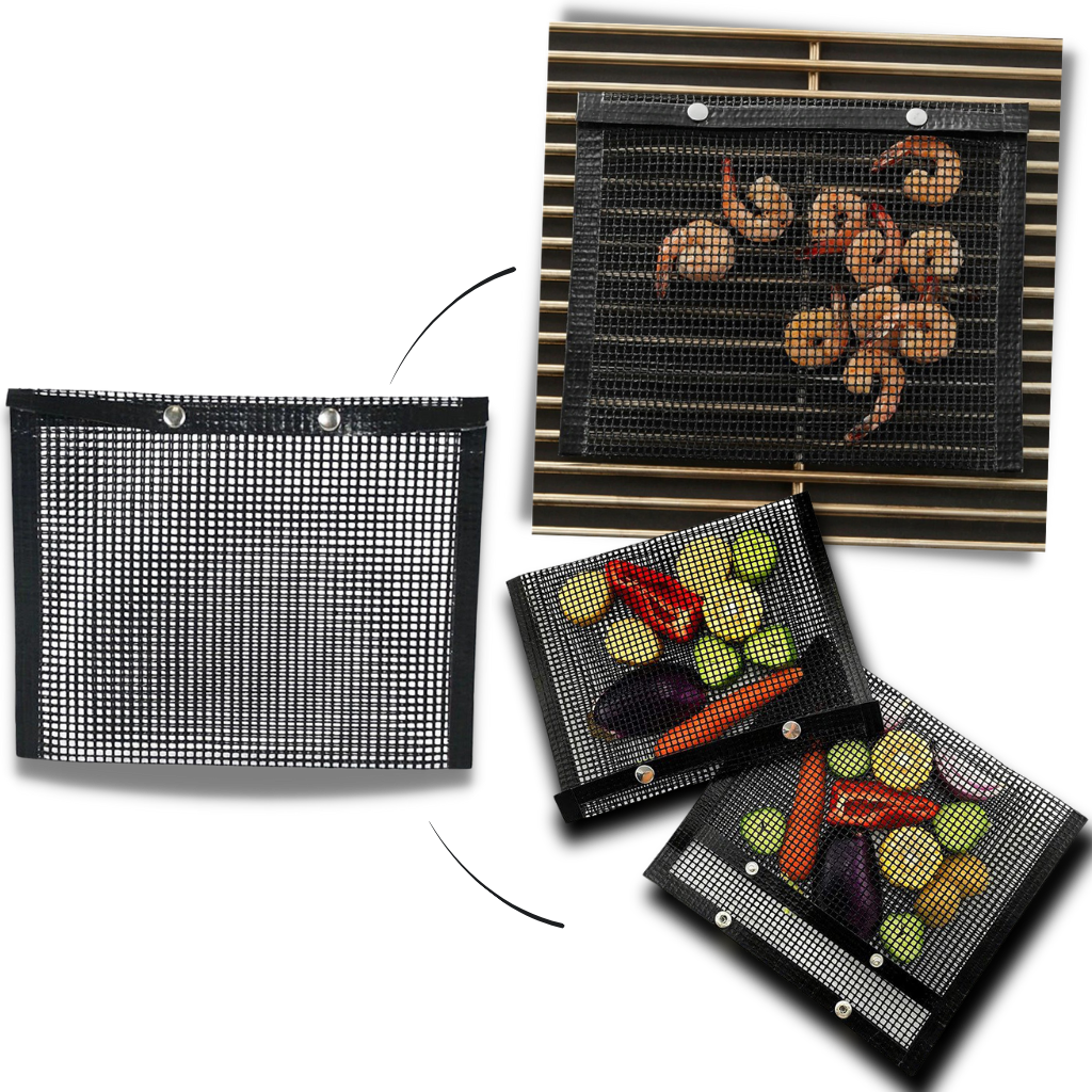 Non-Stick Grill Bags — Zero Mess, Perfect BBQ Every Time