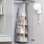 8-Pocket Foldable Handbag Organizer