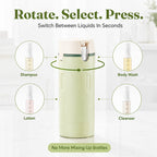 PourPod 4-in-1 Dispensing Travel Bottle