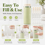 PourPod 4-in-1 Dispensing Travel Bottle