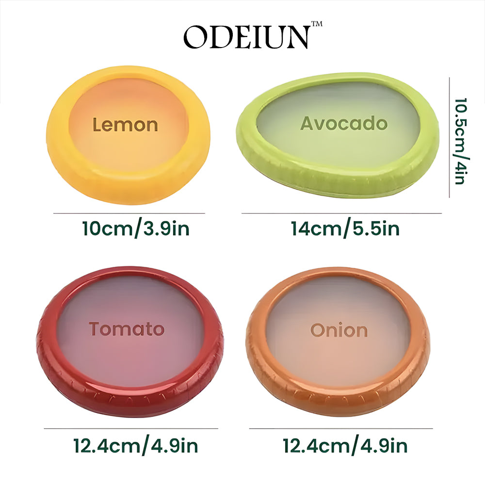 Silicone Stretch Pods – Eco-Friendly Food Savers