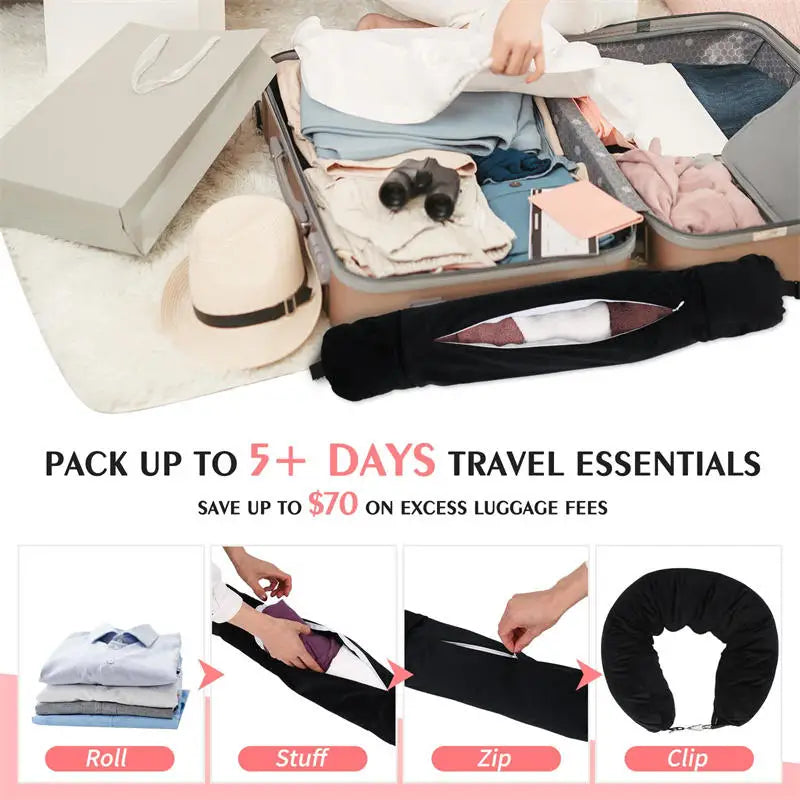 Stuffable Travel Neck Pillow