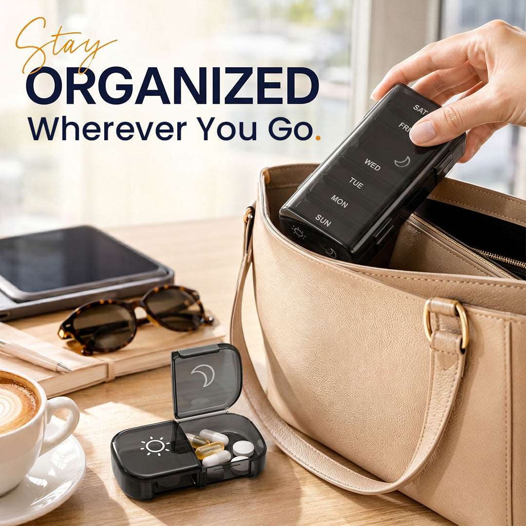 AM PM 7-Day Pill Organizer