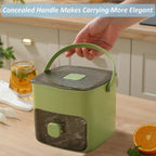 Portable One-Touch Ice Release Tray with Lid & Storage Box